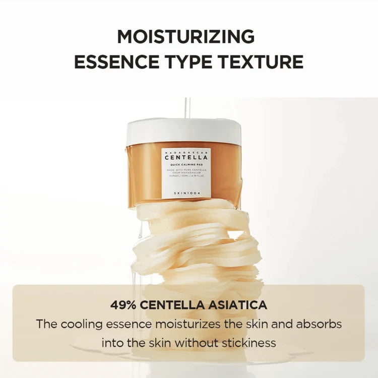 SKIN1004 Centella Calming Pads – Hydrating & Soothing for Sensitive Skin